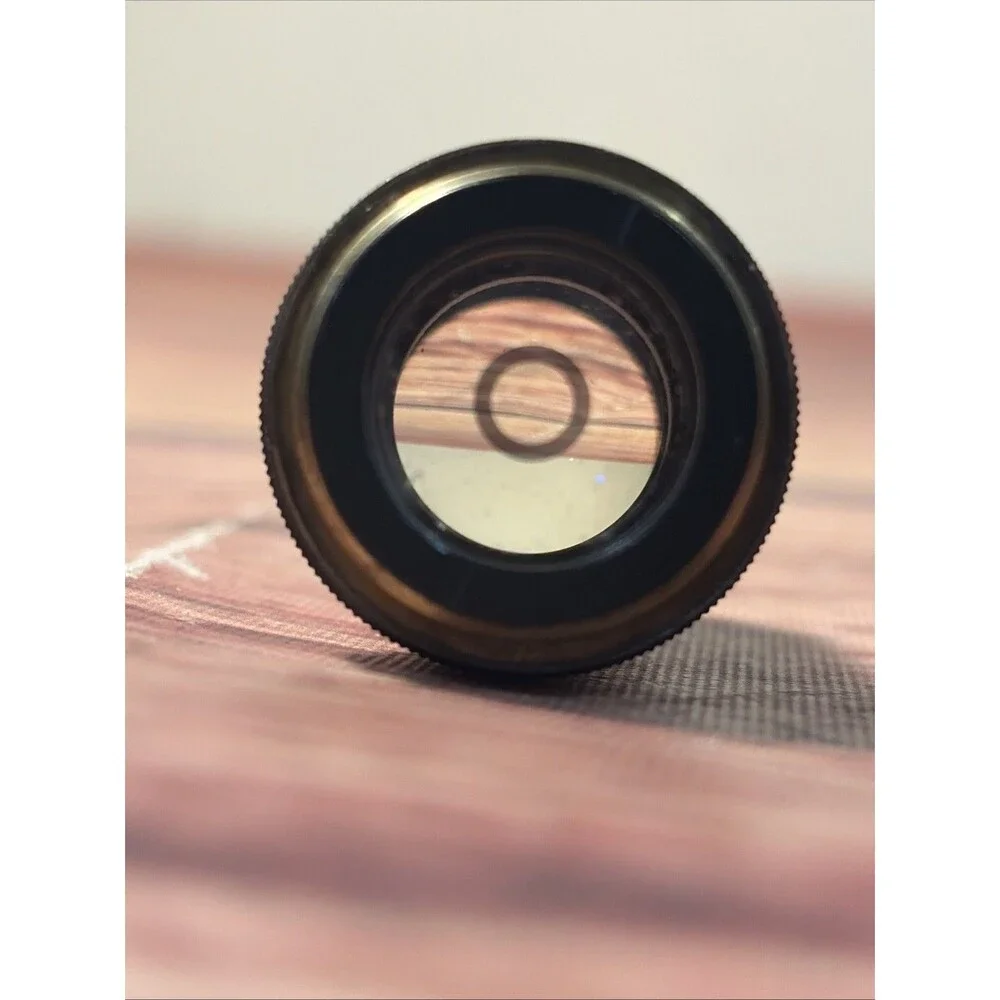 WILD HEERBRUGG 10X PLAN PL FLUOTAR OBJECTIVE MICROSCOPE LENS M20 M11